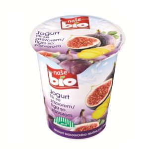 Naše bio Jogurt fík se zázvorem