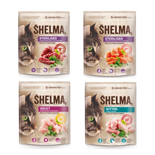 Nové superprémiové krmivo pro kočky Shelma