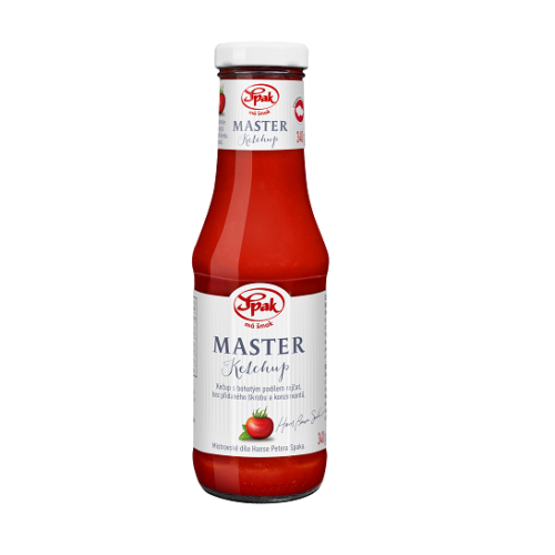 Prémiové ketchupy Spak Master