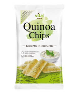 Qunioa Chips Creme Fraiche